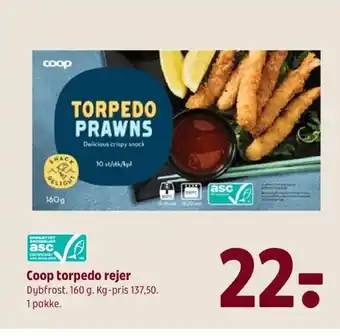 Coop 365 Coop torpedo rejer tilbud