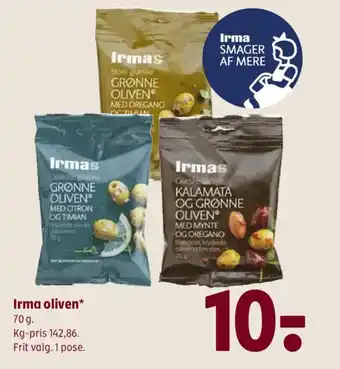Coop 365 Irma oliven tilbud