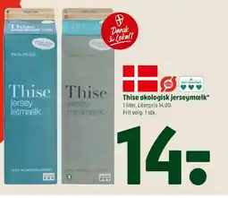 Coop 365 Thise økologisk jerseymælk tilbud