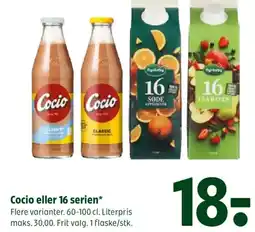 Coop 365 Cocio eller 16 serien tilbud