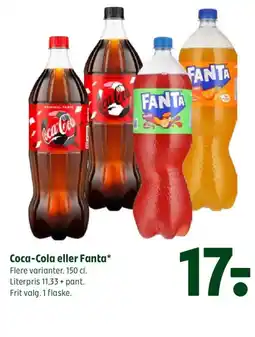 Coop 365 Coca-Cola eller Fanta tilbud