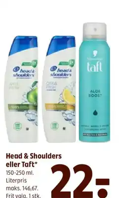 Coop 365 Head & Shoulders eller Taft tilbud