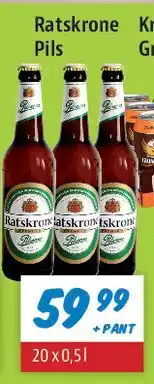 zur Krone Ratskrone Pils tilbud
