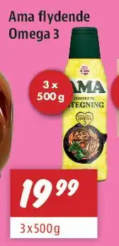 zur Krone Ama flydende Omega 3 tilbud