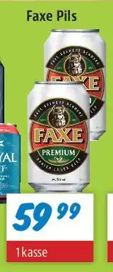 zur Krone Faxe Pils tilbud
