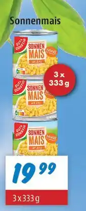 zur Krone Sonnenmais (majs på dåse) tilbud