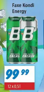 zur Krone Faxe Kondi Energy tilbud