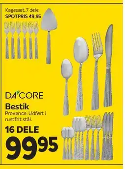 Din Isenkræmmer Bestik (16 dele) tilbud