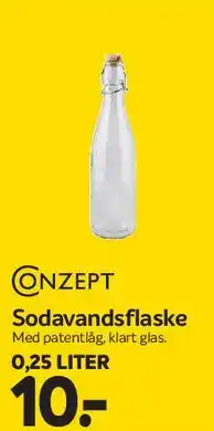 Din Isenkræmmer Sodavands flaske tilbud