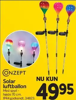 Din Isenkræmmer Solar luftballon (hængende) tilbud