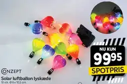 Din Isenkræmmer Solar luftballon / farvede lanterner tilbud