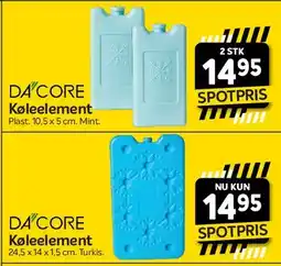 Din Isenkræmmer Køleelement (plast) tilbud