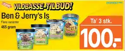 ABC Lavpris Ben & Jerry's Is tilbud