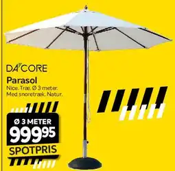 Din Isenkræmmer Parasol (stor) tilbud