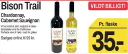 ABC Lavpris Bison Trail Chardonnay / Cabernet Sauvignon tilbud