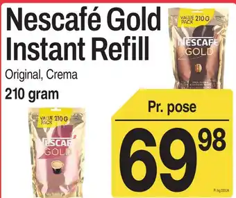 ABC Lavpris Nescafé Gold Instant Refill tilbud