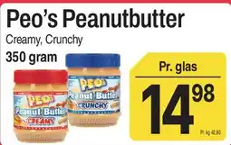 ABC Lavpris Peo's Peanutbutter tilbud