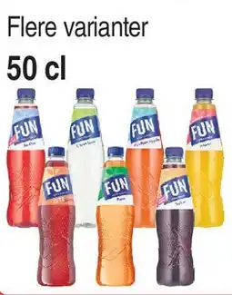 ABC Lavpris Scoop / Fun Læskedrik (flasker) tilbud