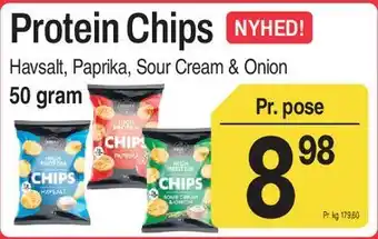 ABC Lavpris Protein Chips tilbud