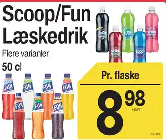 ABC Lavpris Scoop / Fun Læskedrik tilbud