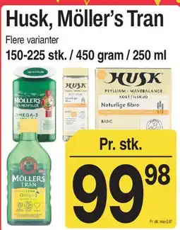 ABC Lavpris Husk / Möller's Tran tilbud