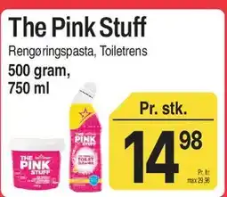 ABC Lavpris The Pink Stuff (rengøringspasta/toiletrens) tilbud