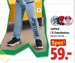 Lidl LUPILU Sweatbukser tilbud