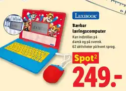Lidl Bærbar læringscomputer tilbud