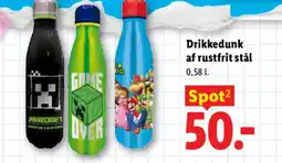 Lidl Drikkedunk af rustfrit stål tilbud