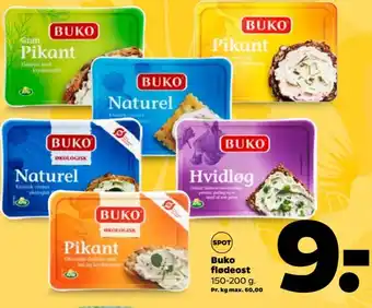 Netto Buko flødeost tilbud