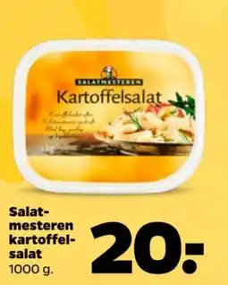 Netto Salat- mesteren kartoffel- salat tilbud