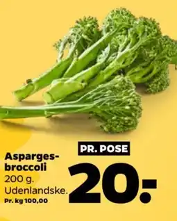 Netto Asparges- broccoli tilbud