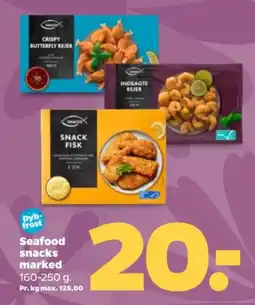 Netto Seafood snacks marked tilbud