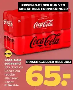 Netto Coca-Cola sodavand tilbud