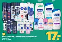 Netto Nivea deodorant, Sanex shampoo eller deodorant tilbud