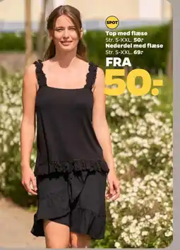 Netto Top med flæse tilbud