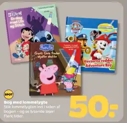 Netto Bog med lommelygte tilbud