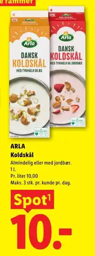 Lidl Arla Koldskål tilbud