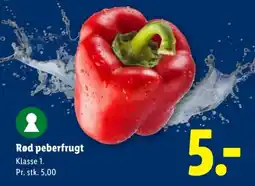 Lidl Rød peberfrugt tilbud