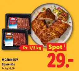Lidl McEnnedy Spareribs tilbud