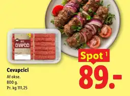 Lidl Cevapcici tilbud