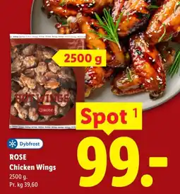 Lidl Rose Chicken Wings tilbud