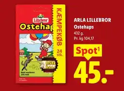Lidl Arla Lillebror Ostehaps tilbud