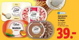 Lidl Bon Gelati / Gelatelli Is i bæger tilbud