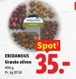 Lidl Eridanous Græske oliven tilbud