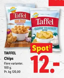 Lidl Taffel Chips tilbud