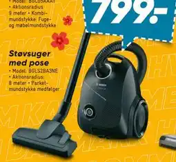 Bilka Støvsuger med pose tilbud
