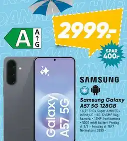 Bilka Samsung Galaxy A57 5G 128GB tilbud