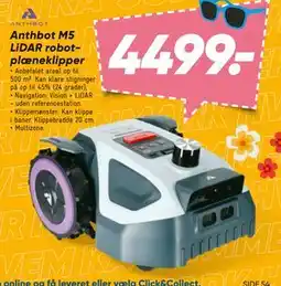 Bilka Anthbot M5 LiDAR robotplæneklipper tilbud