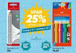 Bilka SPAR 25% på Faber-Castell tilbud